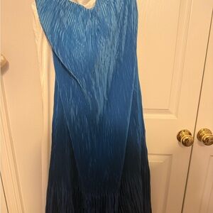 Abercrombie & Fitch Giselle Pleat Release Midi Dress